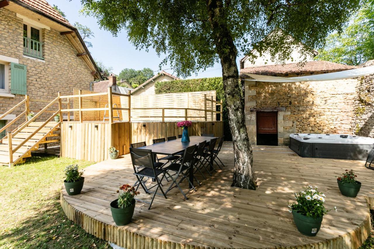 Wonderful House In Sarlat Center With Heated Pool & Jaccuzi Villa Ngoại thất bức ảnh